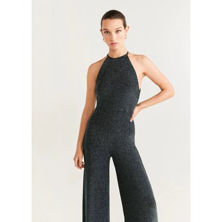 Jumpsuit cổ yếm Mango sequin 57039210
