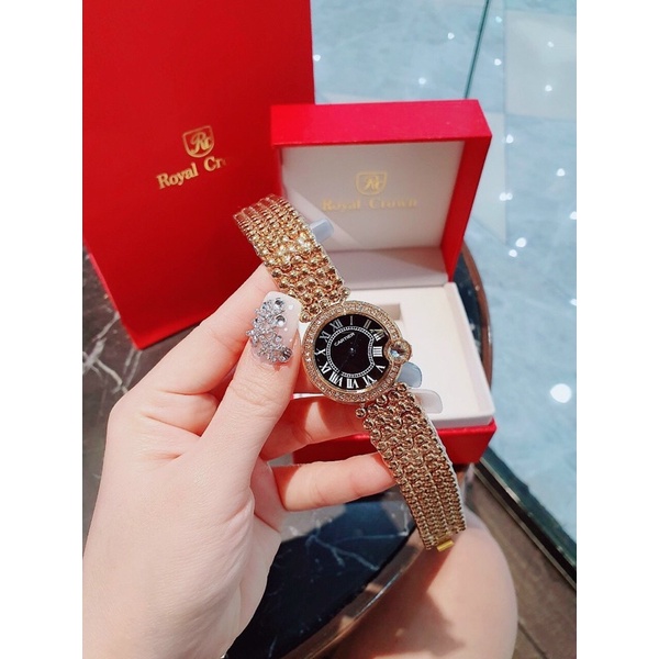 Đồng hồ Catier nữ đính đá thời trang