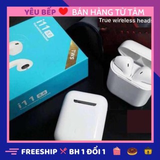 Tai nghe bluetooth i11 TWS cảm biến vân tay công nghệ 5.0