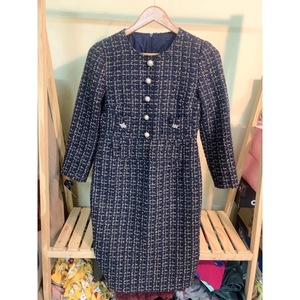 Váy dạ Tweet Hàn