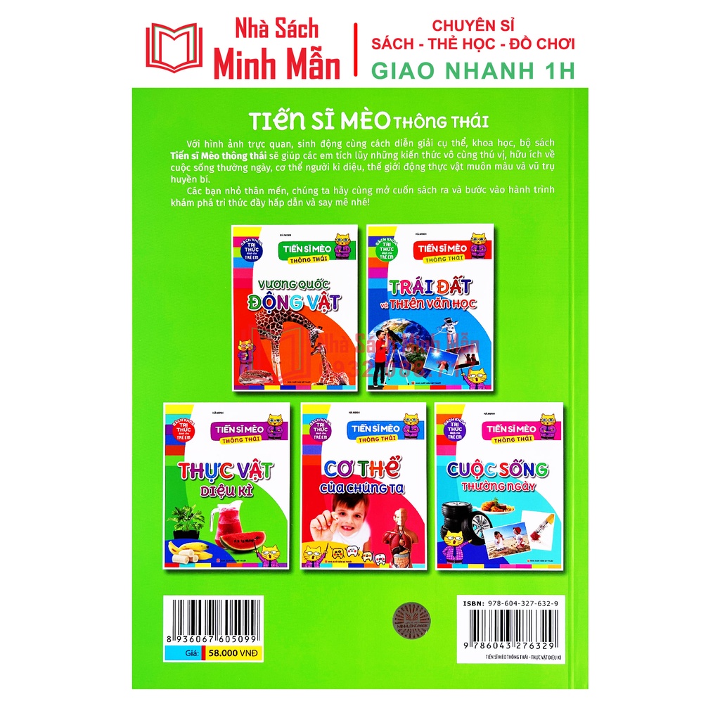 Mua Sách Combo Tiến Sĩ Mèo Thông Thái (5 Cuốn) Bách Khoa Tri Thức