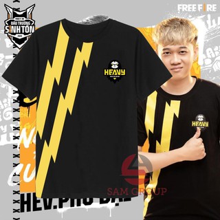 HOT- SALE- [HOT] Áo Free Fire - Áo đen team Heavy - ÁO FF ĐẸP - giá tốt nhất