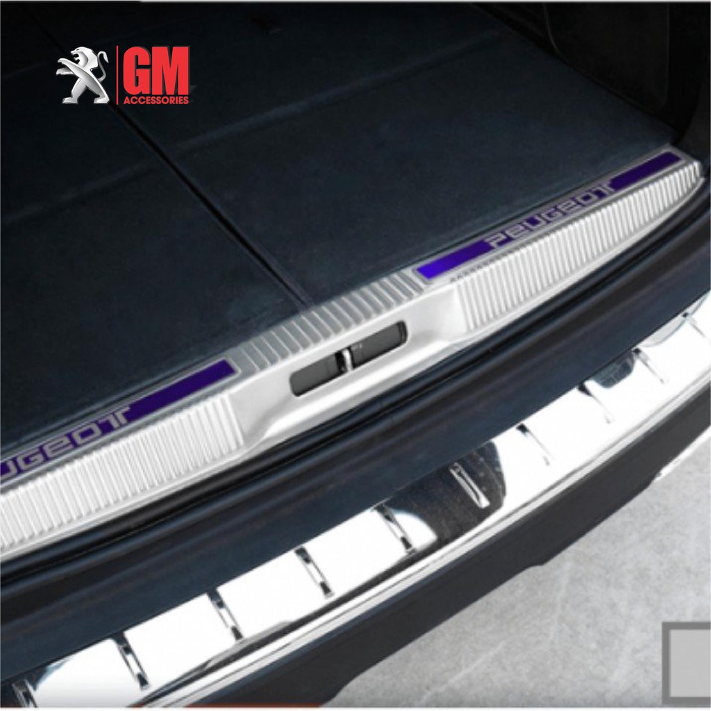 Nẹp chóng trầy cốp peugeot, ốp cốp trong ngoài Peugeot 3008, nẹp viền cốp Peugeot