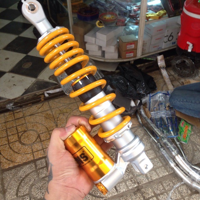 phuộc vario click đơn ohlins bình dầu