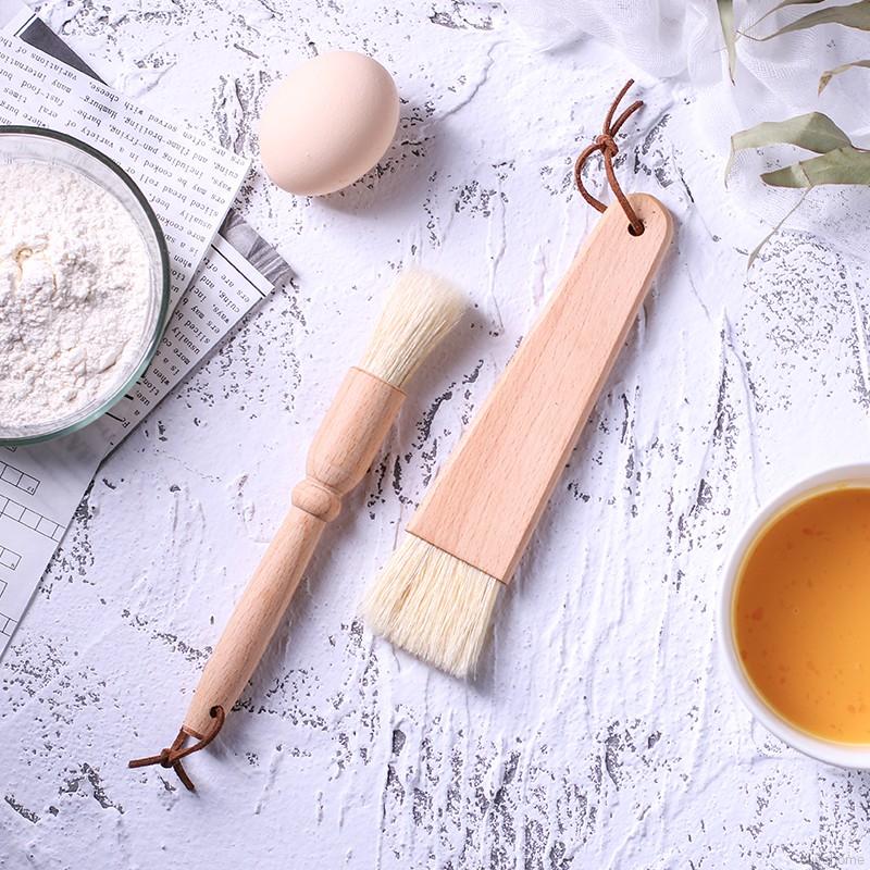 Cọ làm BBQ với thân và lông dài tiện lợi