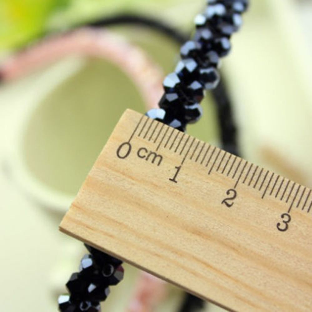 Cài tóc kim loại đính đá lấp lánh