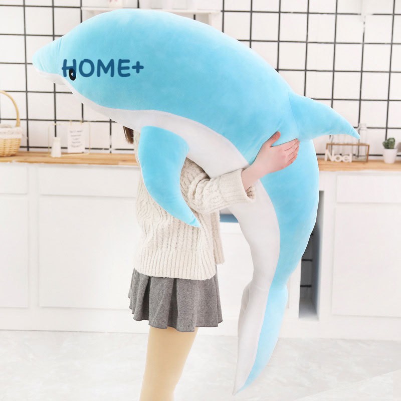 Thú Nhồi Bông Hình Cá Heo Đáng Yêu