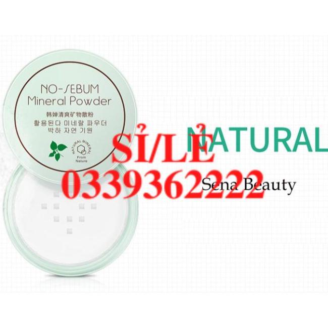 [ CHÍNH HÃNG ] Phấn phủ kiềm dầu dạng bột No Sebum Mineral Powder Rorec Senabeauty