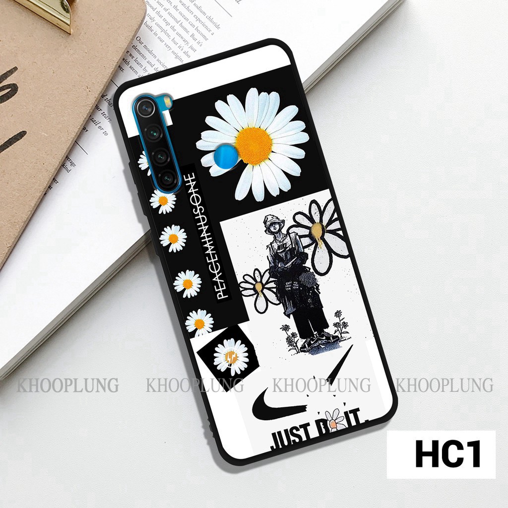 Ốp lưng XIAOMI REDMI NOTE 8 in hình hoa cúc peaceminusonee