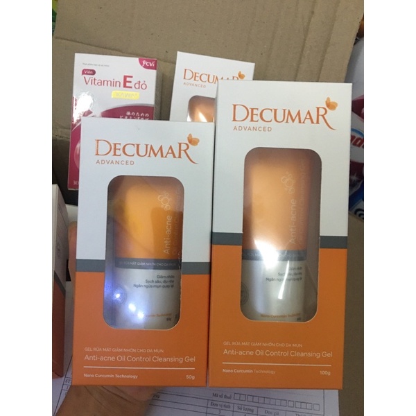 Sữa rửa mặt Decumar 100g,50g