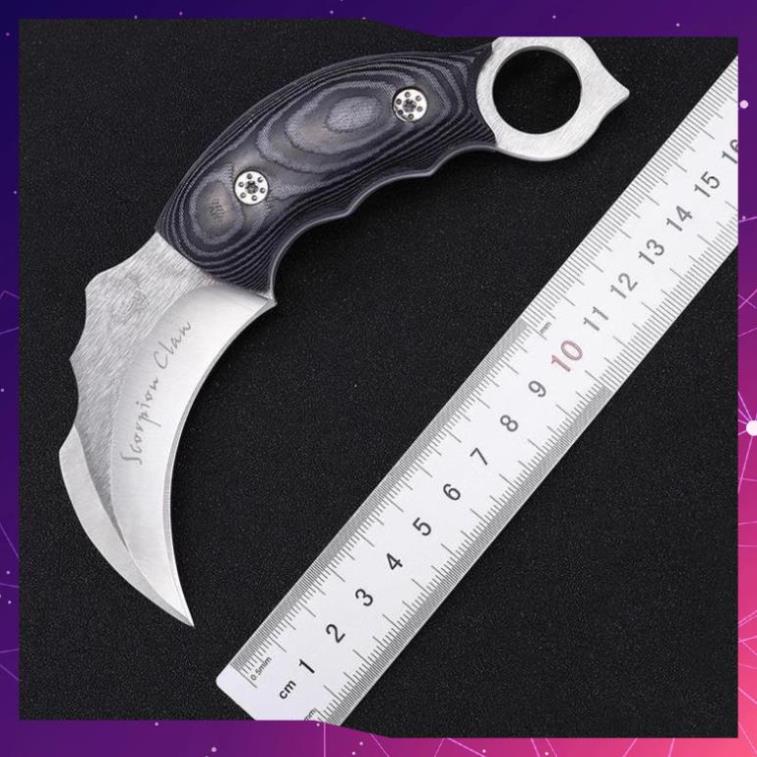 Dao karambit Fox đi phượt cao cấp có nhiều mẫu