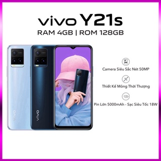 Điện thoại Vivo Y21s 4GB + 128GB - Hàng chính hãng (siêu ưu thumbnail