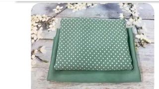 Vải lụa trượt chấm bi