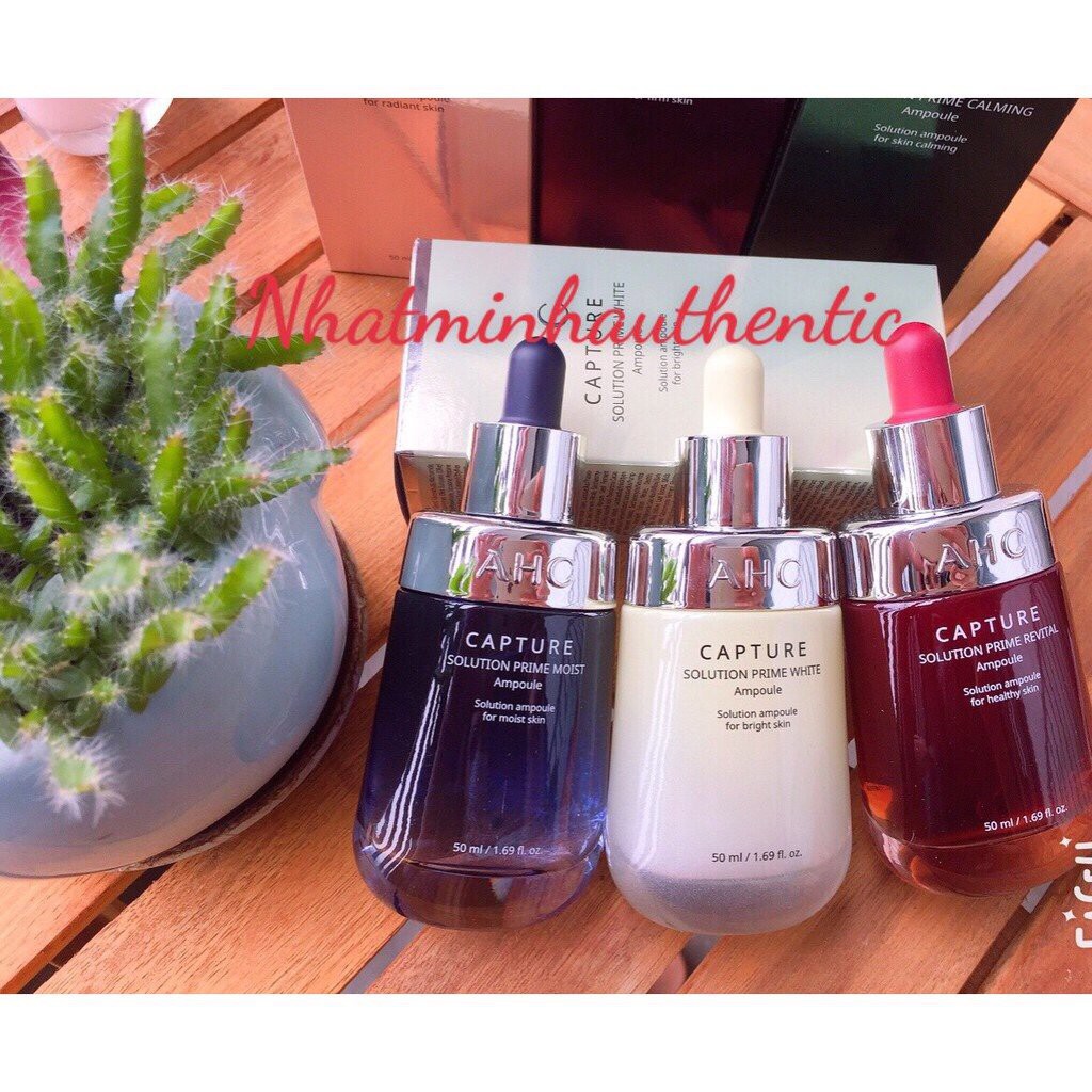 Tinh chất serum AHC {𝐌𝐀̂̃𝐔 𝐌𝐎̛́𝐈 𝟓𝟎𝐌𝐋} Tinh chất Serum AHC Capture Solution Max Ampoule dưỡng ẩm trắng da chống lão hóa | BigBuy360 - bigbuy360.vn