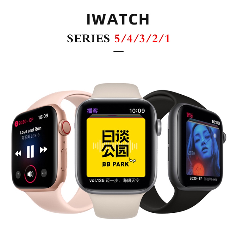 Dây Apple Watch Cao Su - Dây Đeo Silicon Mềm Cho Đồng Hồ Thông Minh Apple Watch Iwatch Size 38mm 42mm 40mm 44mm