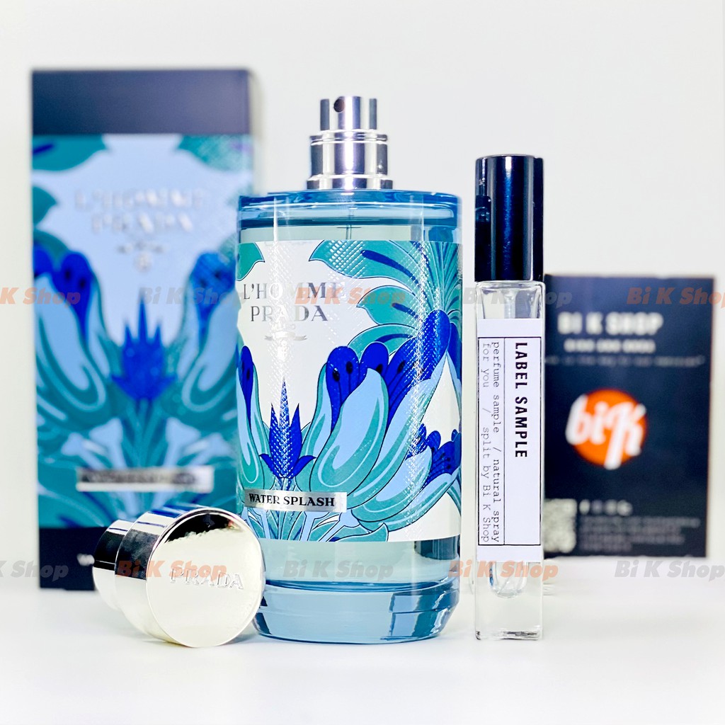 Bi K Shop - Nước hoa nam Prada L’Homme Water Splash [Mẫu thử] | Thế Giới Skin Care