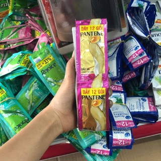 🌸🌸Dây 12 gói dầu xả Pantene ngăn rụng tóc