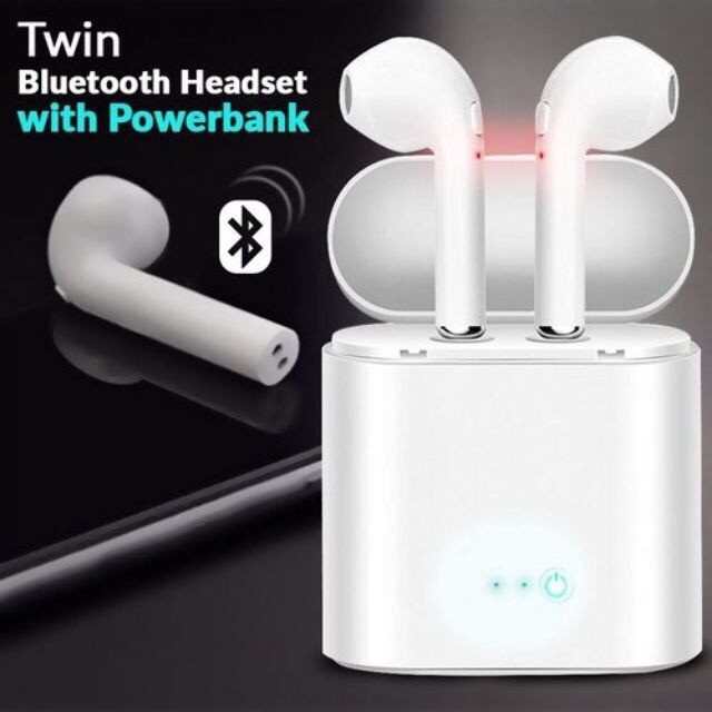 Còn hàng i7s TWS earphone earbuds Tai nghe không dây bluetooth 5.0 Tai nghe thể thao Tai nghe nhét tai Tai nghe trong tai không dây có Mic Cho tất cả điện thoại thông minh