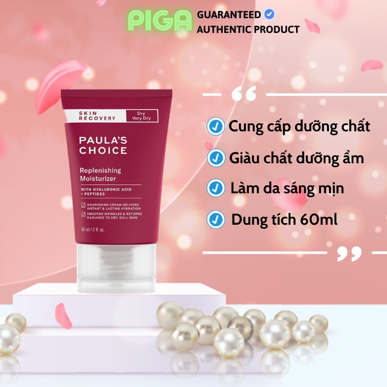 Kem dưỡng ẩm phục hồi nhanh chóng cho da khô Paula's Choice Skin Recovery Replenishing Moisturizer 60ml 1860
