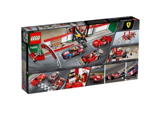Đồ chơi lắp ráp Lego Speed Champion 75889 - Đội Xe Đua Ferrari