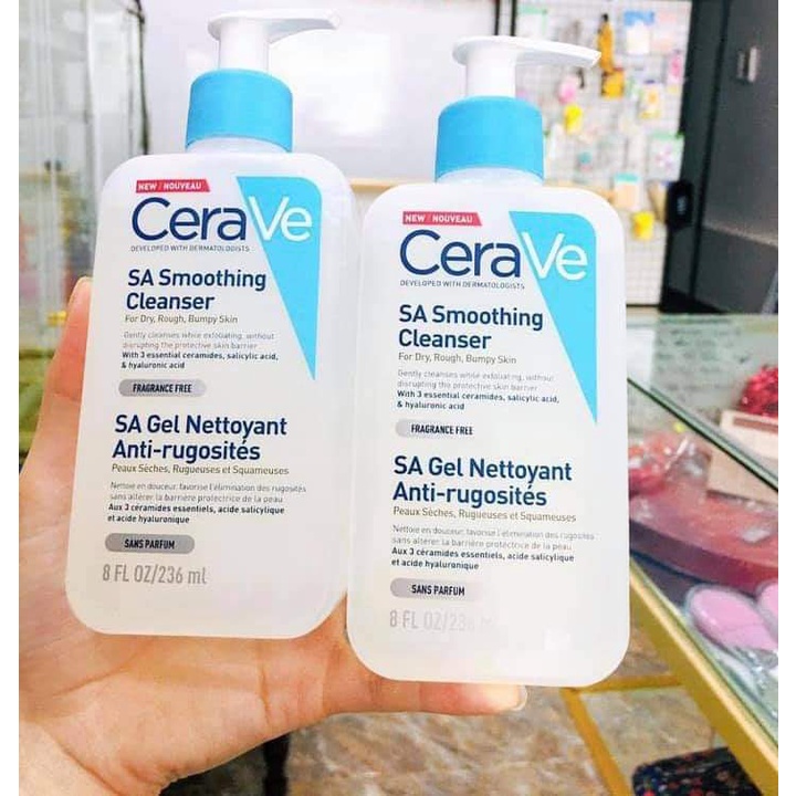 💧Sữa Rửa Mặt CeraVe SA Smoothing Cleanser 236ml