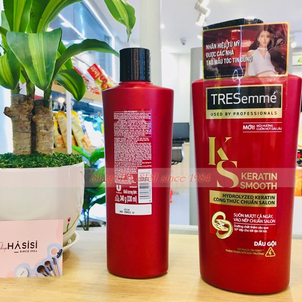 DẦU GỘI TRESEMME - Keratin Smooth Shampoo ( ĐỎ )