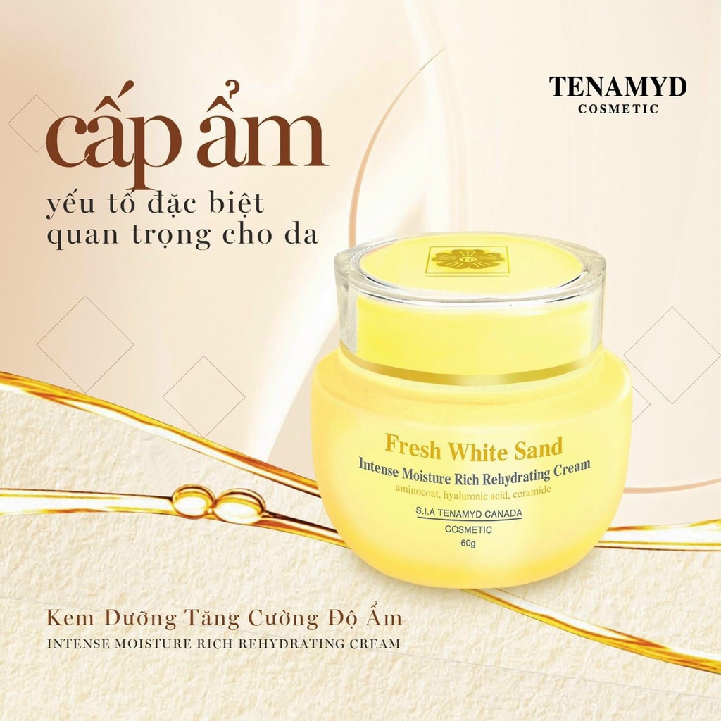 Kem dưỡng tăng cường độ ẩm Tenamyd - intense moisture rich rehydrating cream 60g (dành cho da khô) - Happy Life for You