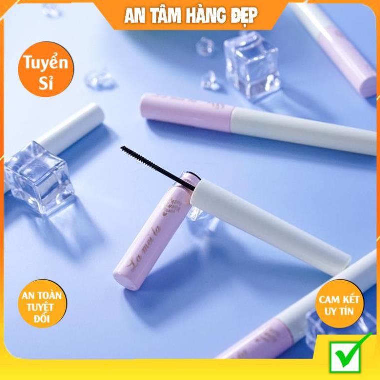 [FREESHIP MÃ KM 50%] Mascara Siêu Mảnh Tơi Mi Dài Cong Mi Lameila Skinny Microcara Vỏ Hồng KING DC Nội Địa Trung