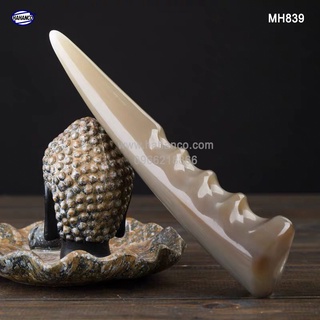 Dụng cụ diện chẩn bằng sừng massage day ấn huyệt cơ thể - lược sừng thụy ứng - mh839