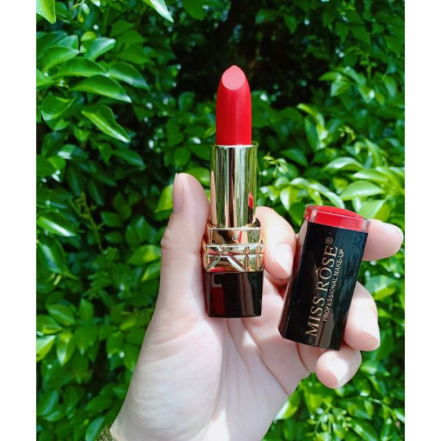 Son Miss Rôse 3D vỏ đen