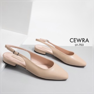SANDAL CEWRA SLINGBACK MŨI BẦU 2P