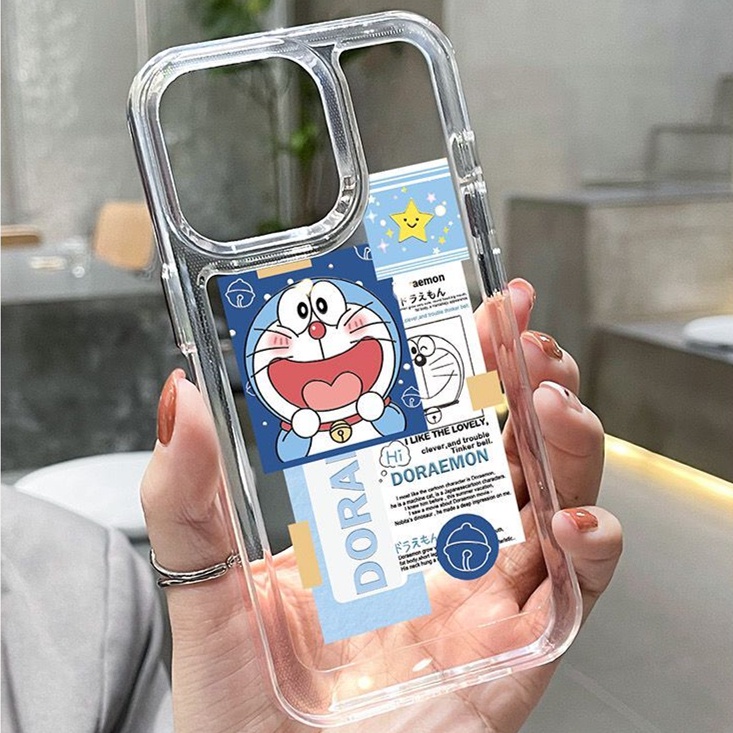 Ốp Điện Thoại TPU Silicon Mềm Trong Suốt Chống Sốc In Hình Mèo Dễ Thương Cho IPhone 14 13 12 Pro Max 11 XS XR X 8 7 6S Plus