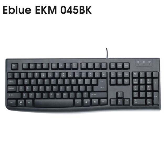 [SALE 10%] Bàn phím máy tính có dây, keyboard E-Blue EKM 045BK