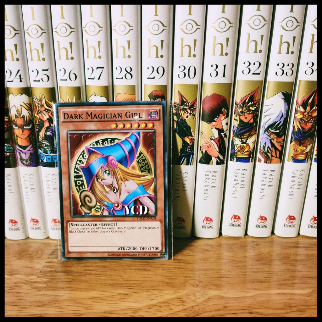 Thẻ bài yugioh chính hãng  Dark Magician Girl – Common
