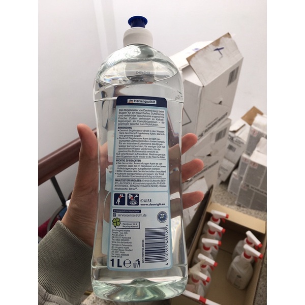 Nước Thơm Là Quần Áo Denkmit Dung Tích 1 Lít - Nhập Đức Chính Hãng