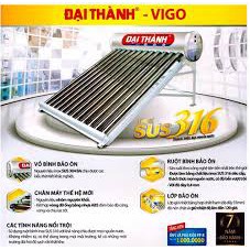 Máy nước nóng năng lượng mặt trời ĐẠI THÀNH VIGO F70 inox sus316