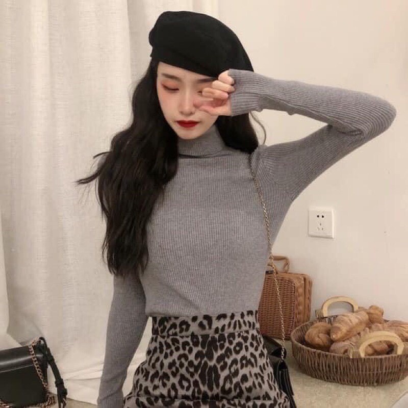 Áo Len Cổ Lọ Nữ Lông Cừu Hàng Quảng Châu Cao Cấp | BigBuy360 - bigbuy360.vn