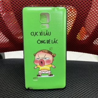 Ốp Samsung Note4 dẻo in hình