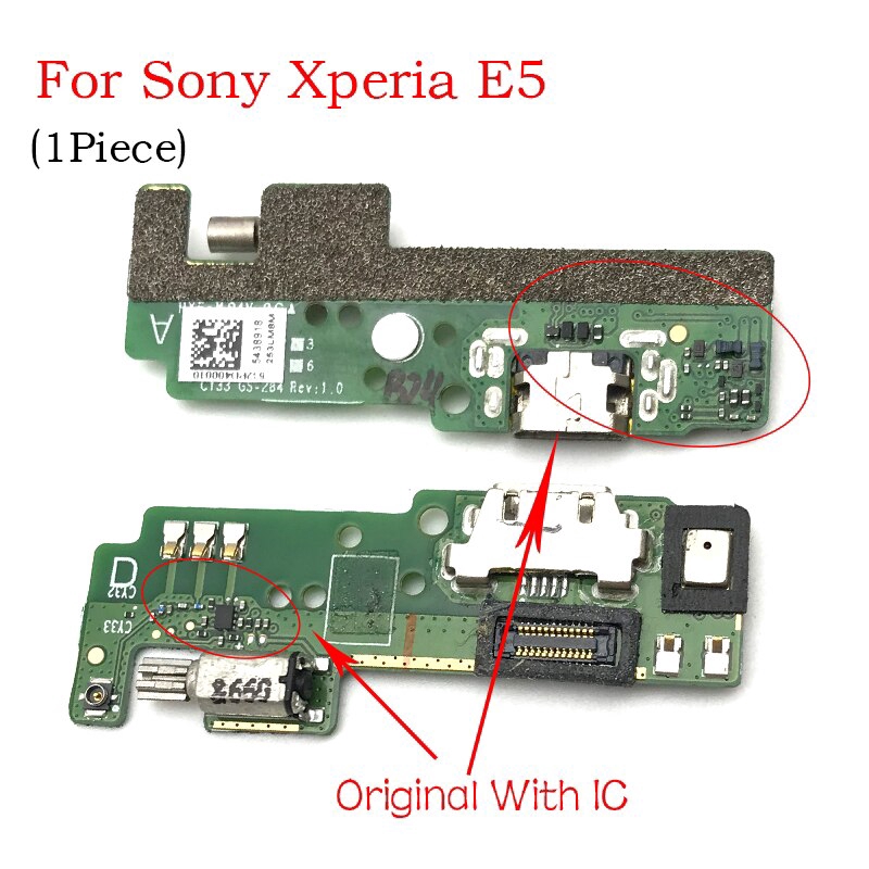 Bảng Mạch Cổng Sạc Cao Cấp Cho Điện Thoại Sony Xperia E5 L1 L2 M5 Xa Xa1 Xa2 Ultra