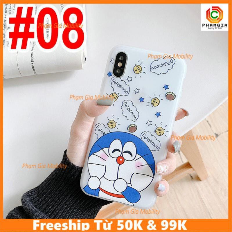 Ốp lưng dẻo silicon in hình Doraemon dễ thương dành cho Samsung Galaxy A7 2016