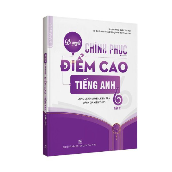 Sách-Bí quyết chinh phục điểm cao tiếng Anh 6 - Tập 2