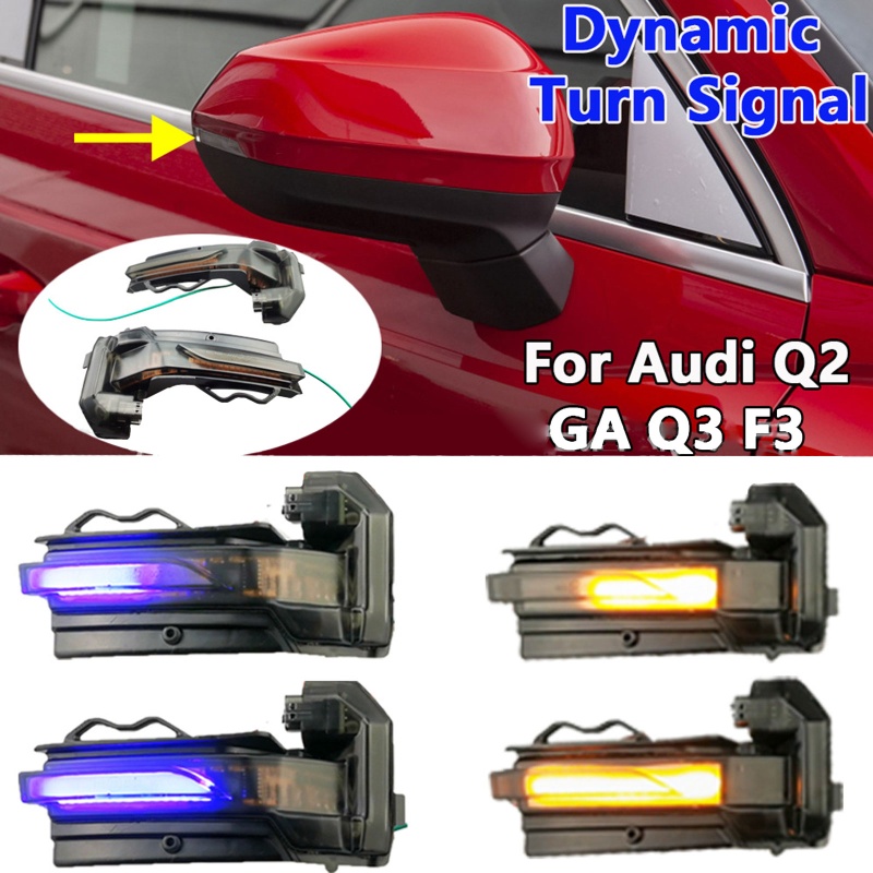 Bộ 2 Đèn LED Tín Hiệu Xi Nhan Chuyên Dụng Cho Xe Hơi AudiQ2 Q3