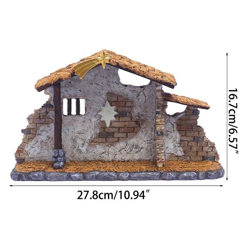 Mô Hình Chúa Giêsu Bằng Nhựa Resin Trang Trí Giáng Sinh
