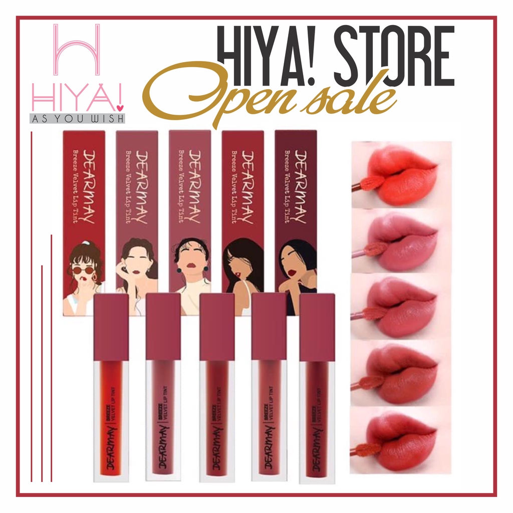 Son Kem Lì, Mịn Mượt Như Nhung Dearmay Breeze Velvet Lip Tint 4.4g