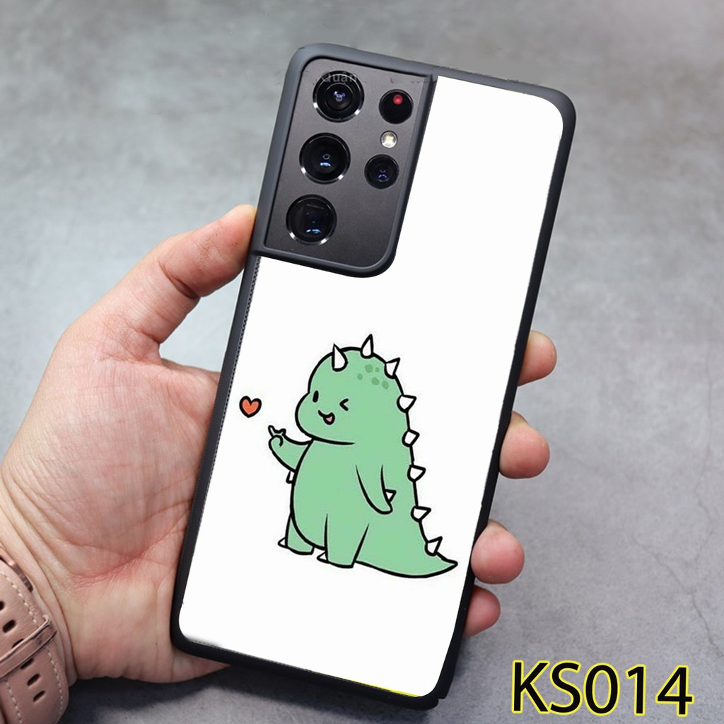 Ốp Samsung S21 - S21 FE -  S21 PLUS - S21 Ultra - Ốp lưng Samsung in hình Khủng long siêu đẹp, độc, lạ