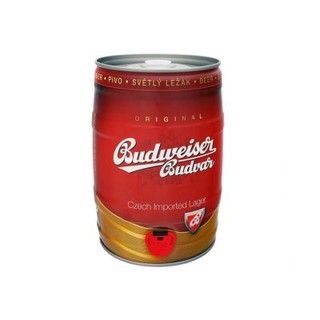Bia Budweiser Budvar Original - bom 5 lít