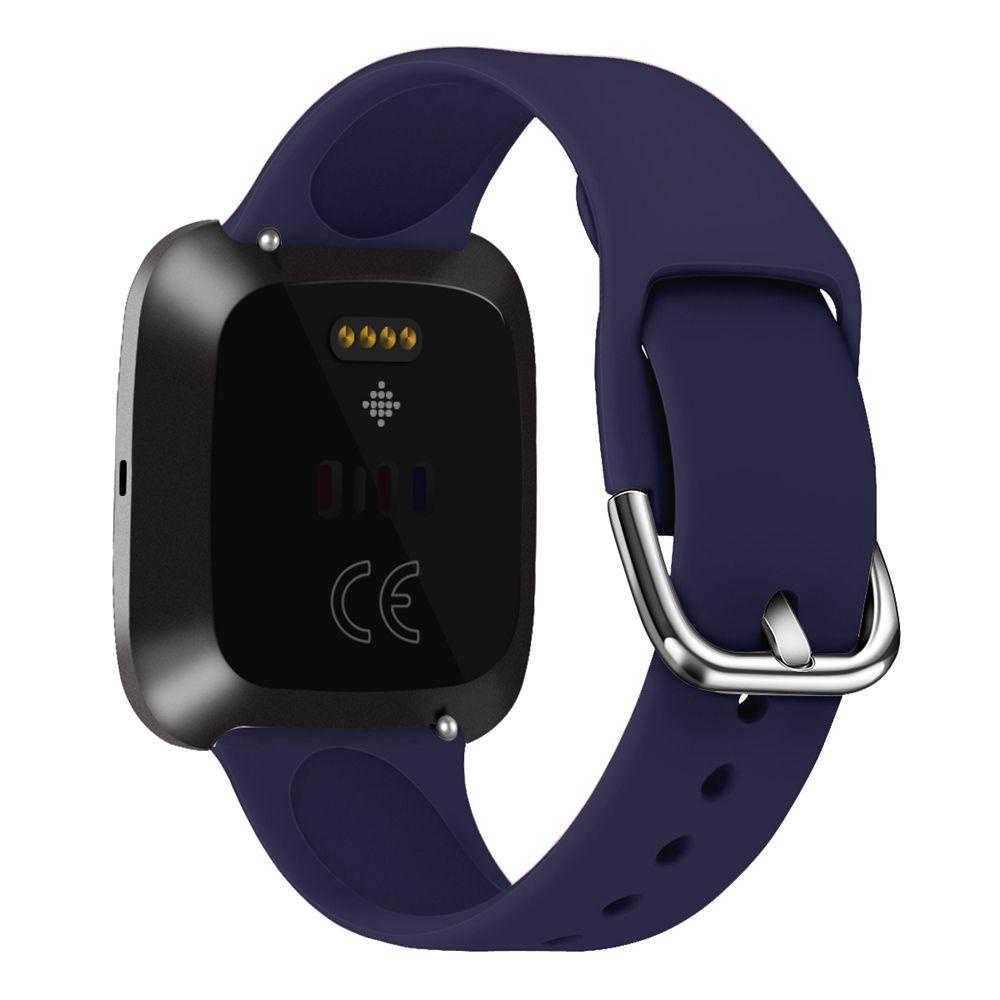 Dây Đeo Thay Thế Bằng Silicone Mềm Cho Đồng Hồ Thông Minh Fitbit Versa 2 1 Lite