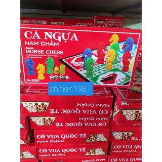 Đồ chơi cờ cá ngựa nam châm
