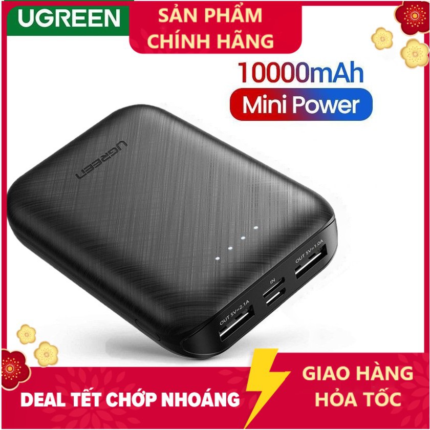 Pin Sạc Dự Phòng Ugreen 10000mAh Pin Dự Phòng Mini Power Bank Ugreen - UGREEN