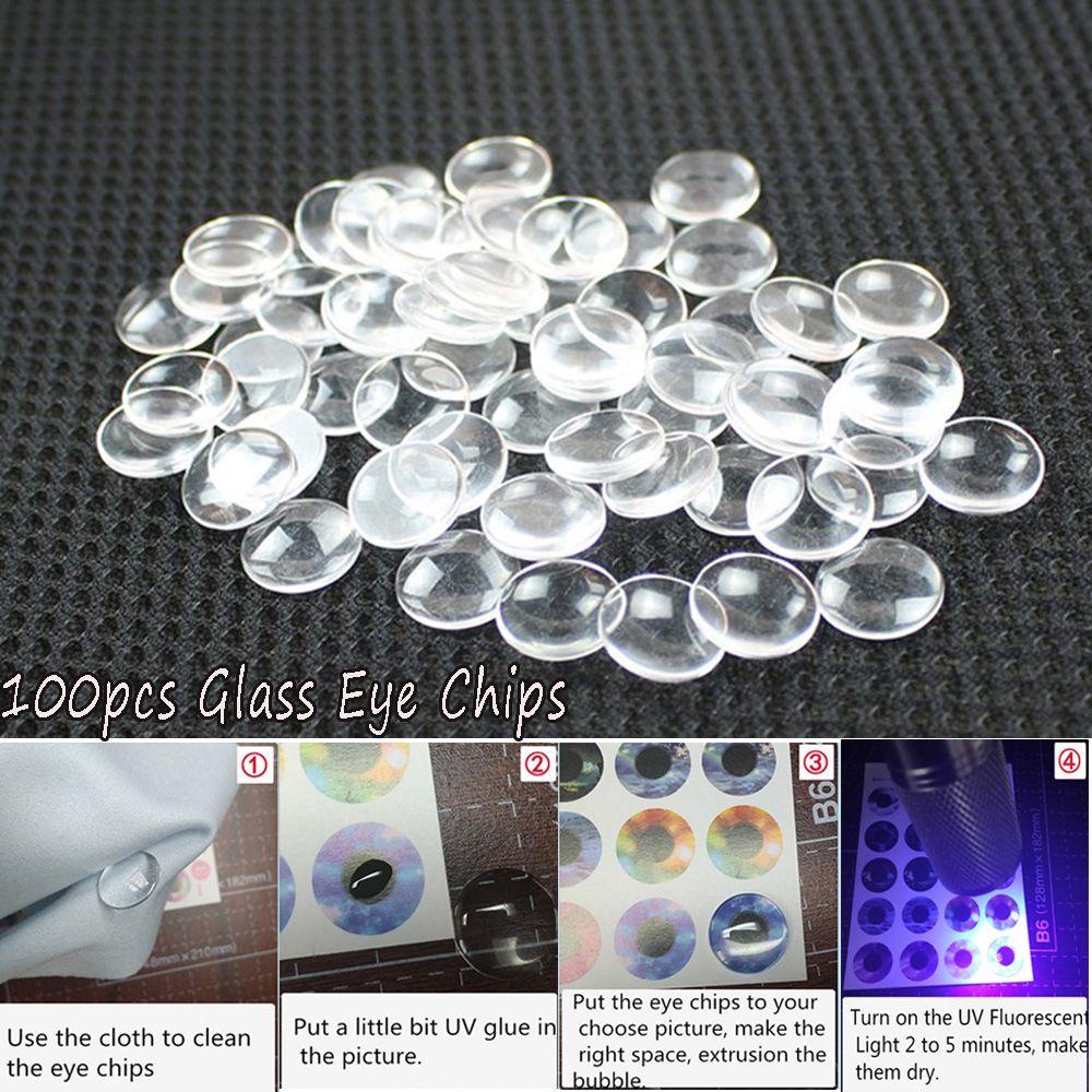 Set 100 Mắt Kính 14mm Nhiều Màu Sắc Đồ Chơi Cho Bé